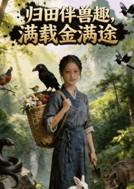 归田伴兽趣，满载金满途