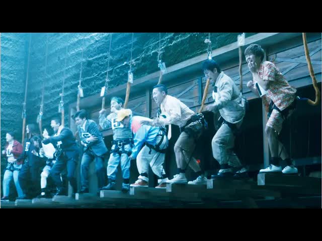 十人参加高空蹦极比赛，仅一人能存活，活下来就奖励500亿！